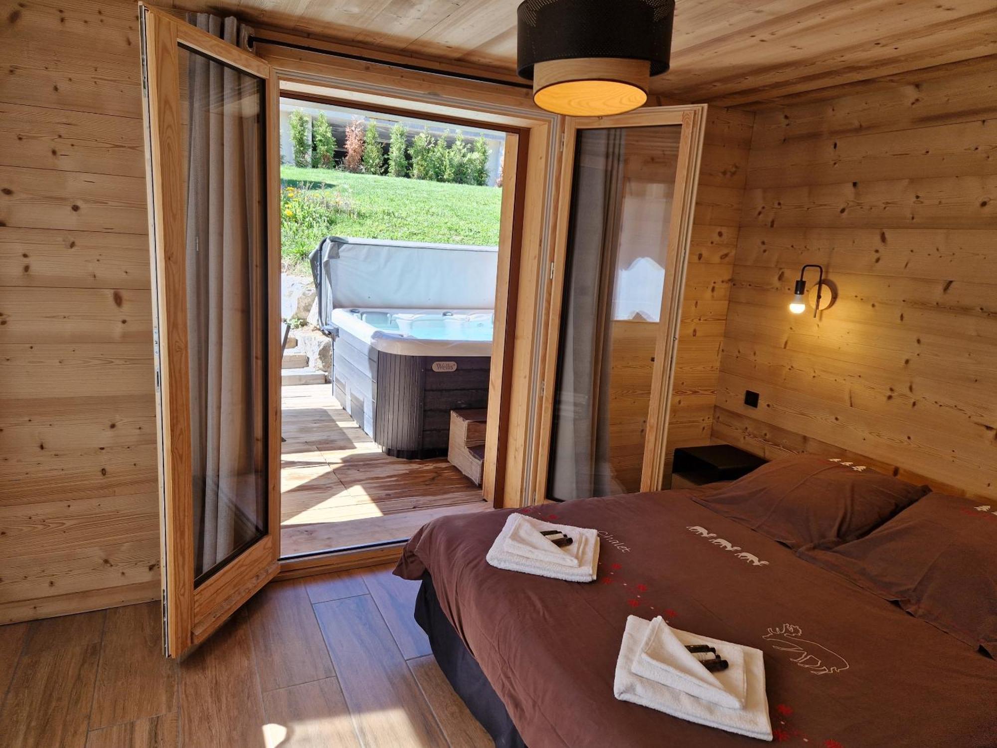 Chalet Delphinette Morzine Zimmer foto
